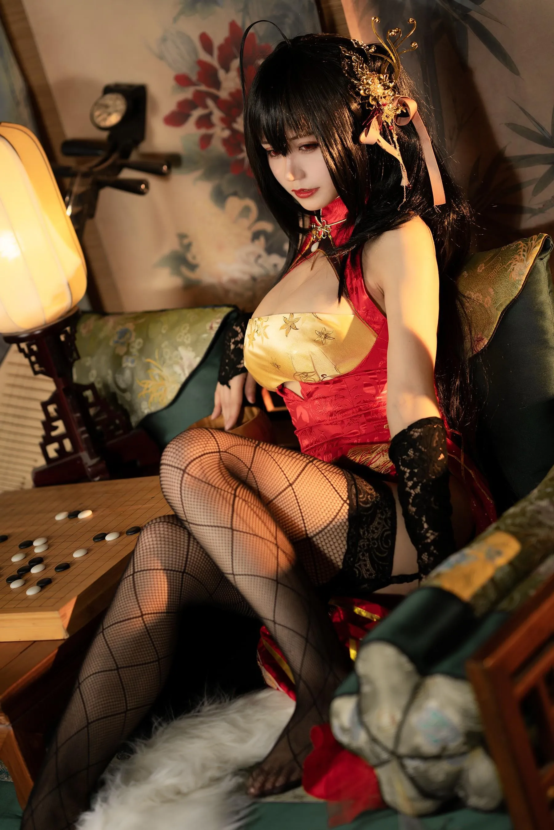 小仓千代w – NO.59 大凤旗袍 [30P]插图4